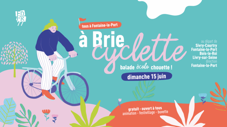 À Brie Cyclette : tous à vélo pour une balade écolo chouette !_Fontaine-le-Port