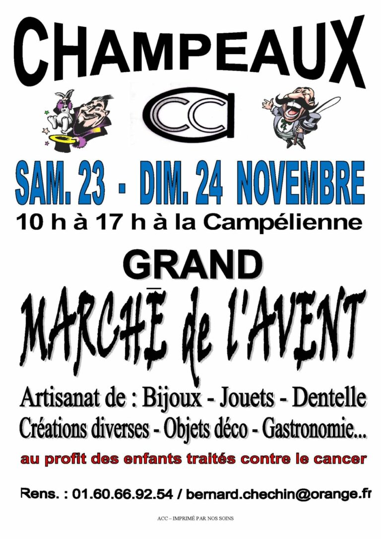 Grand Marché de l’avent à Champeaux