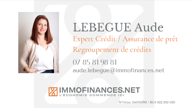 Aude Lebegue - Immofinances