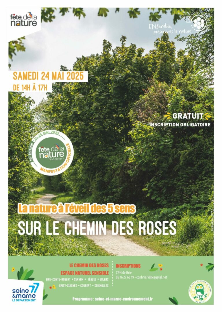Fête de la Nature sur le Chemin des Roses_Grisy-Suisnes