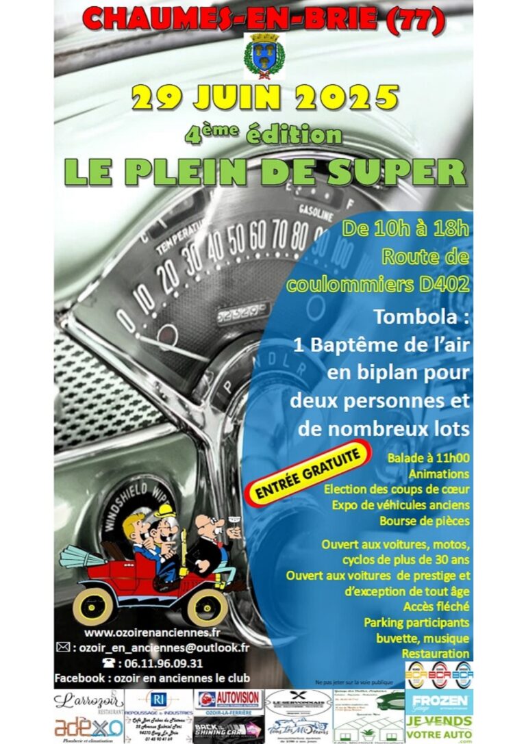 Le Plein de Super à Chaumes-en-Brie