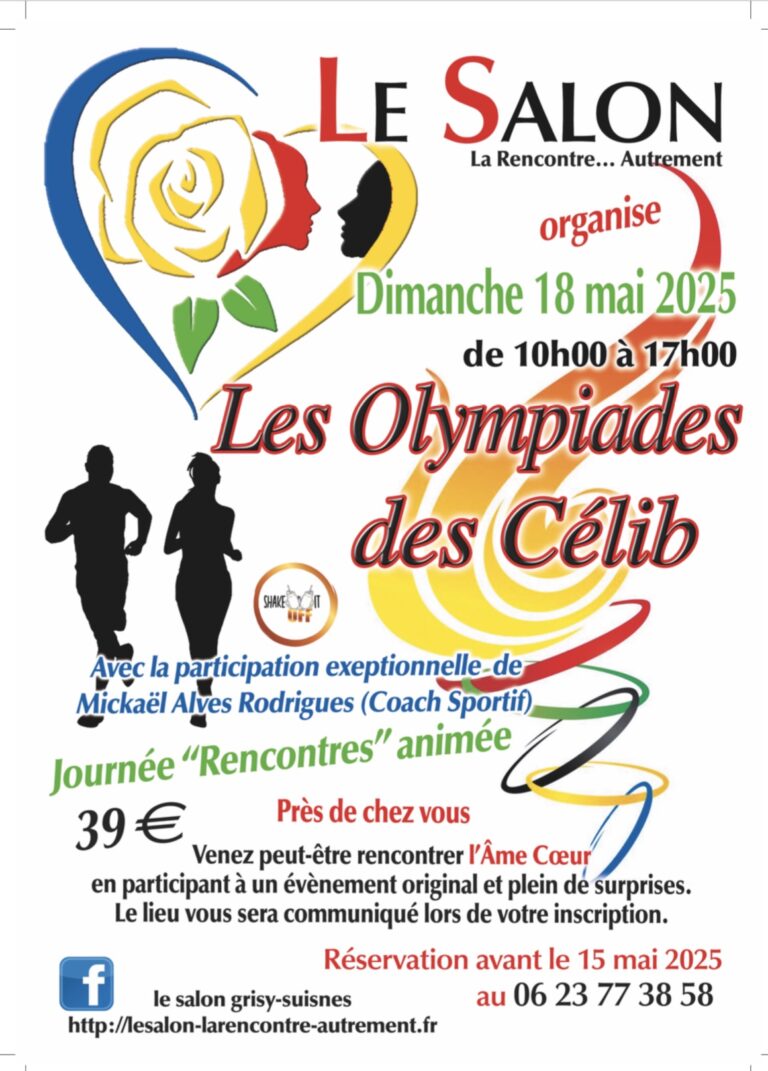 Les Olympiades des Célibs par le Salon à Grisy-Suisnes_Grisy-Suisnes