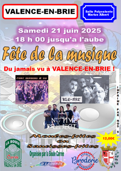 Fête de la musique à Valence-en-Brie