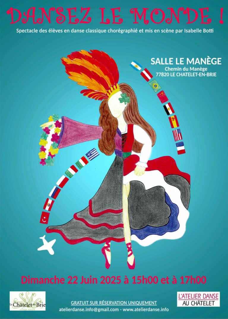 Spectacle de danse « Dansez le monde » au Châtelet-en-Brie