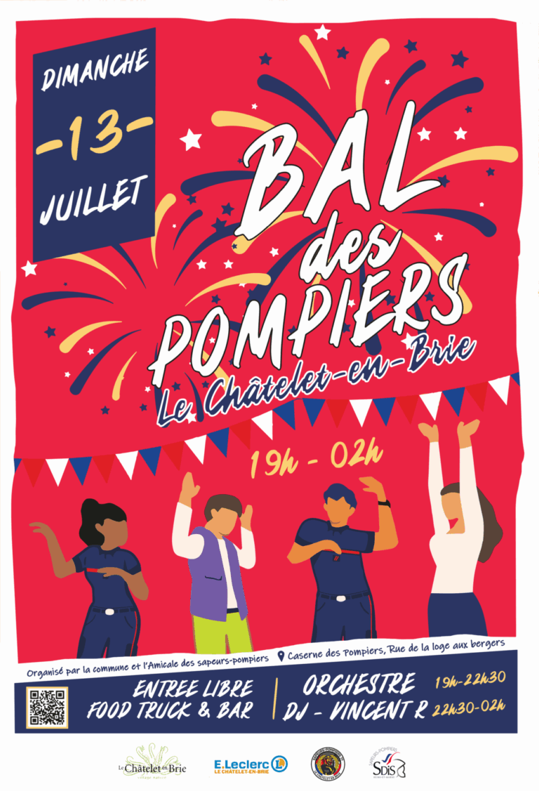 Bal des pompiers au Châtelet-en-Brie