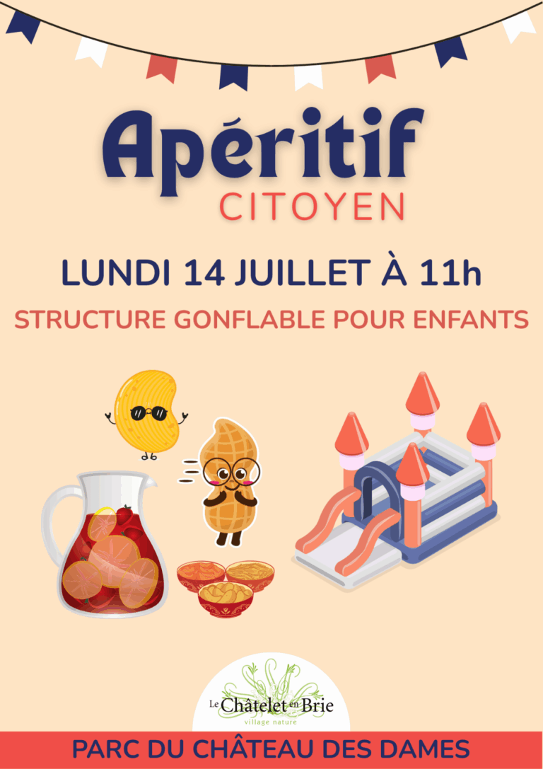 Apéritif citoyen au Châtelet-en-Brie