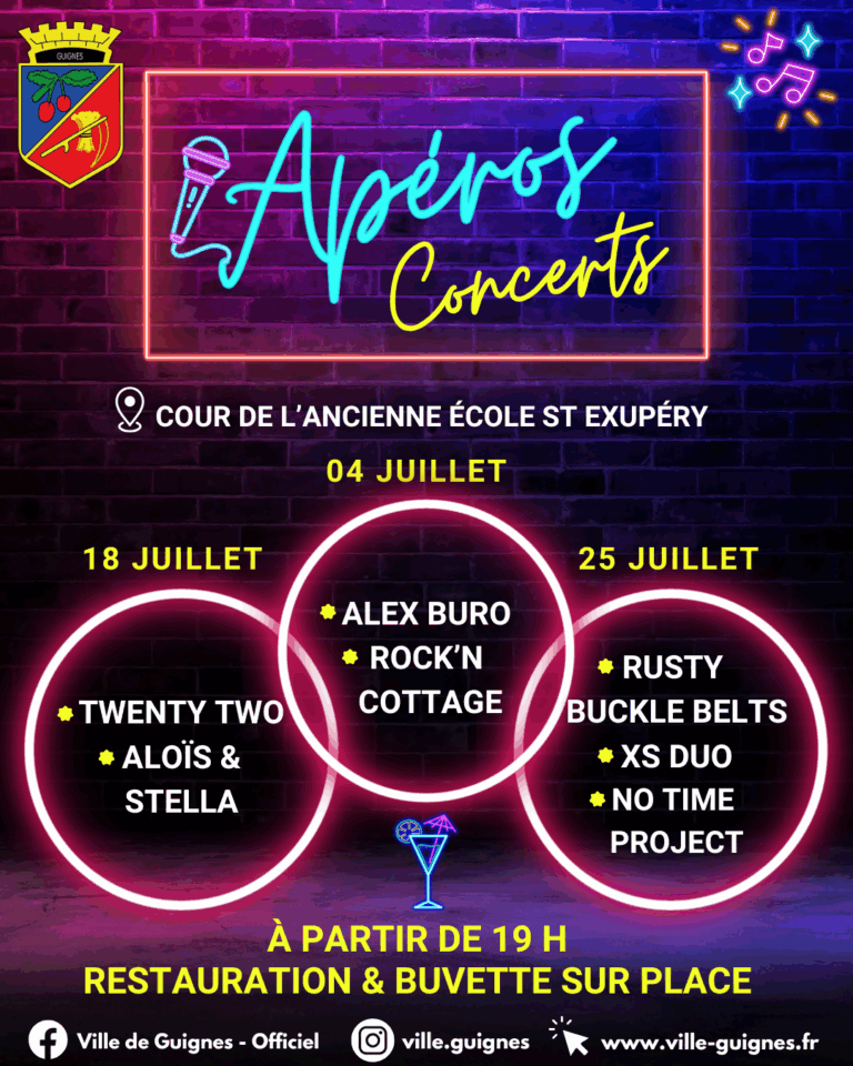 Apéros Concerts à Guignes