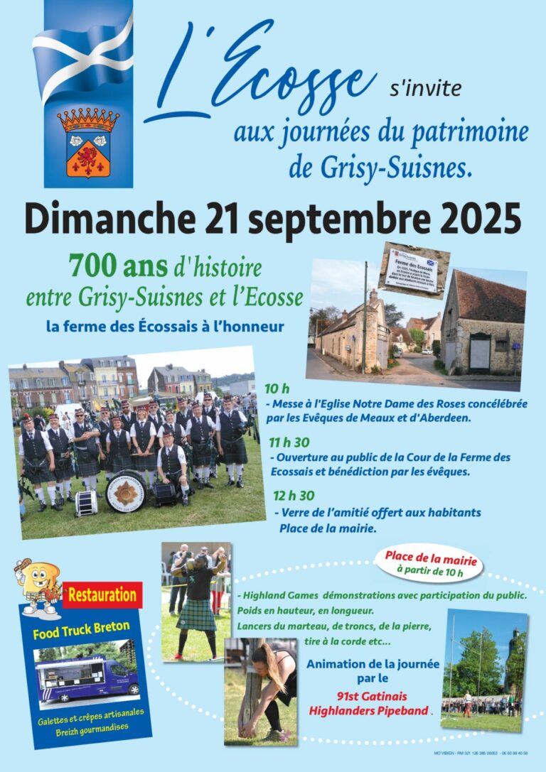 Journées Européennes du Patrimoine à Grisy-Suisnes