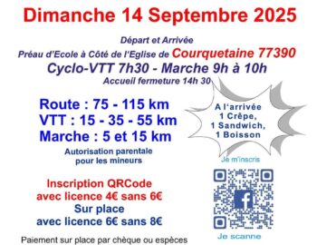 La 77 Rando à Courquetaine