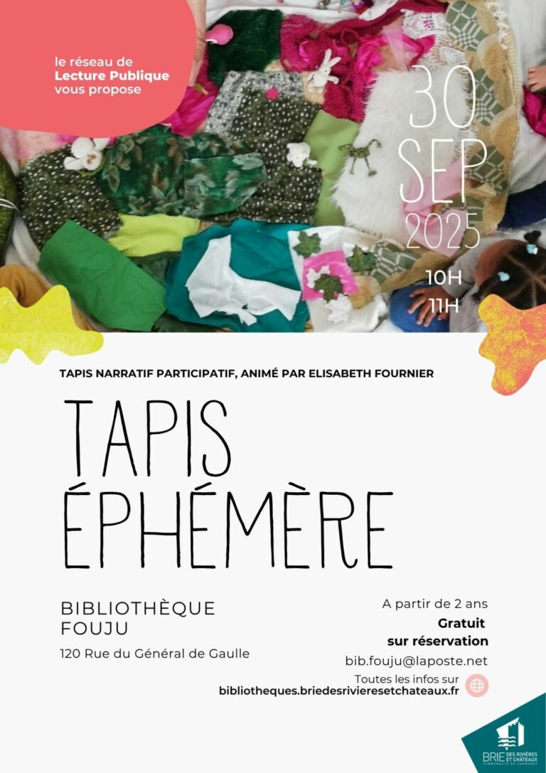 Tapis éphémère à fouju