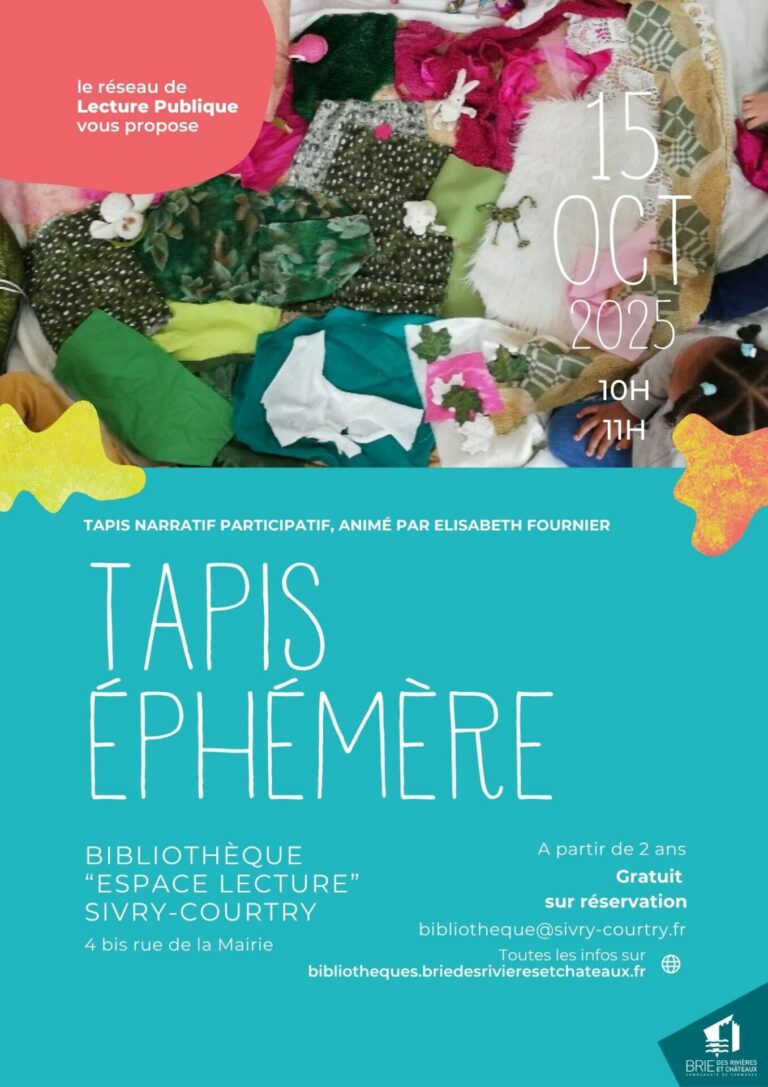 Tapis éphémère à Sivry