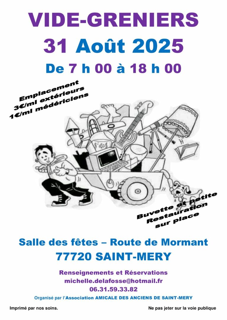 Vide-greniers de Saint Méry