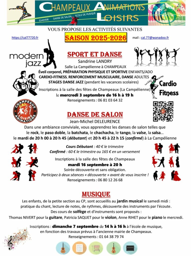 Fiche Activités du CAL