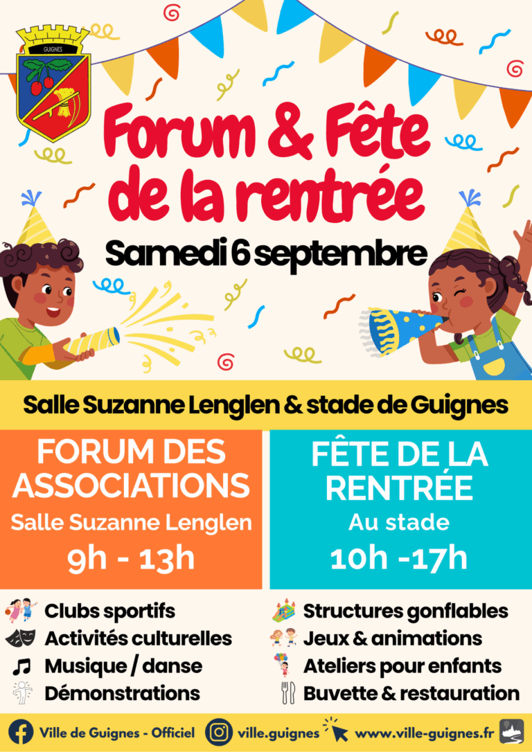Forum des Associations et Fête de la Rentrée à Guignes