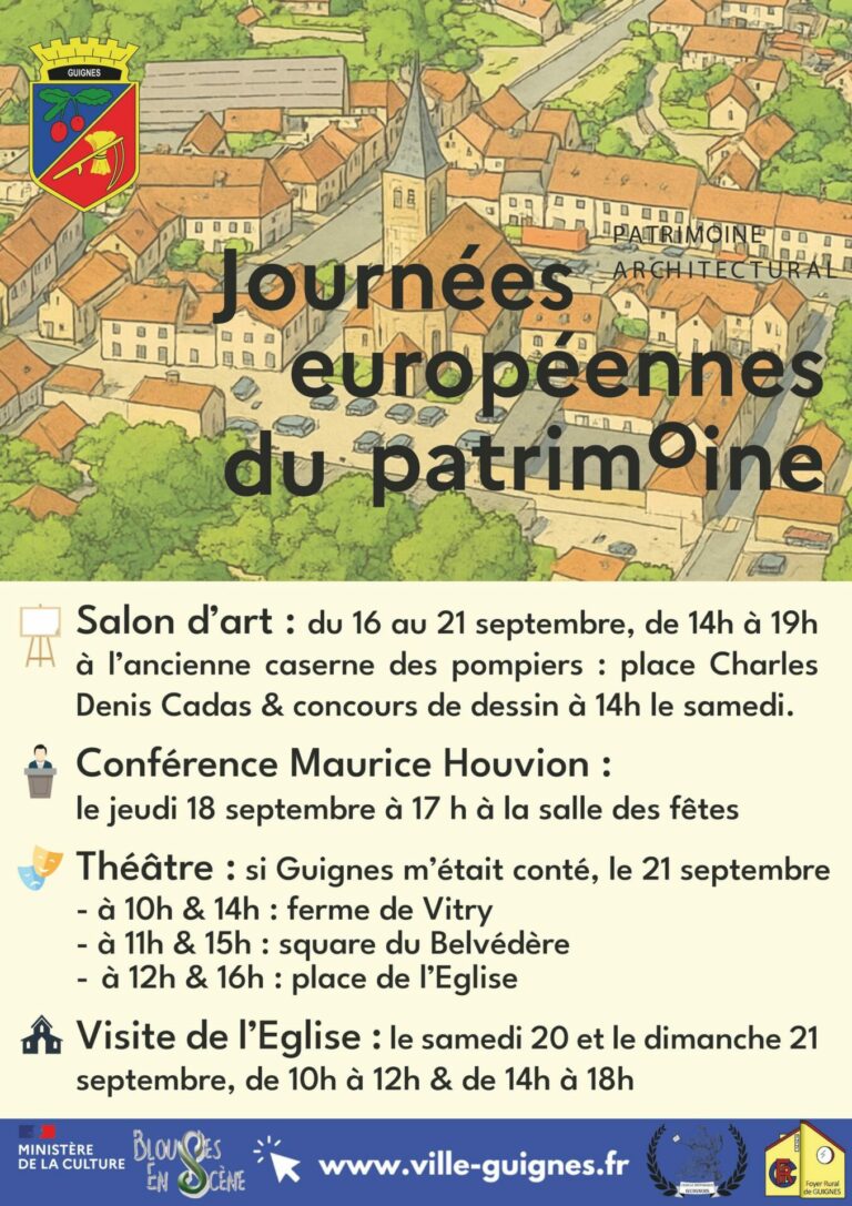 Journées du patrimoine à Guignes