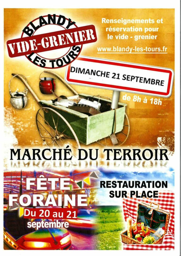 Foire de la Saint-Maurice à Blandy-les-Tours