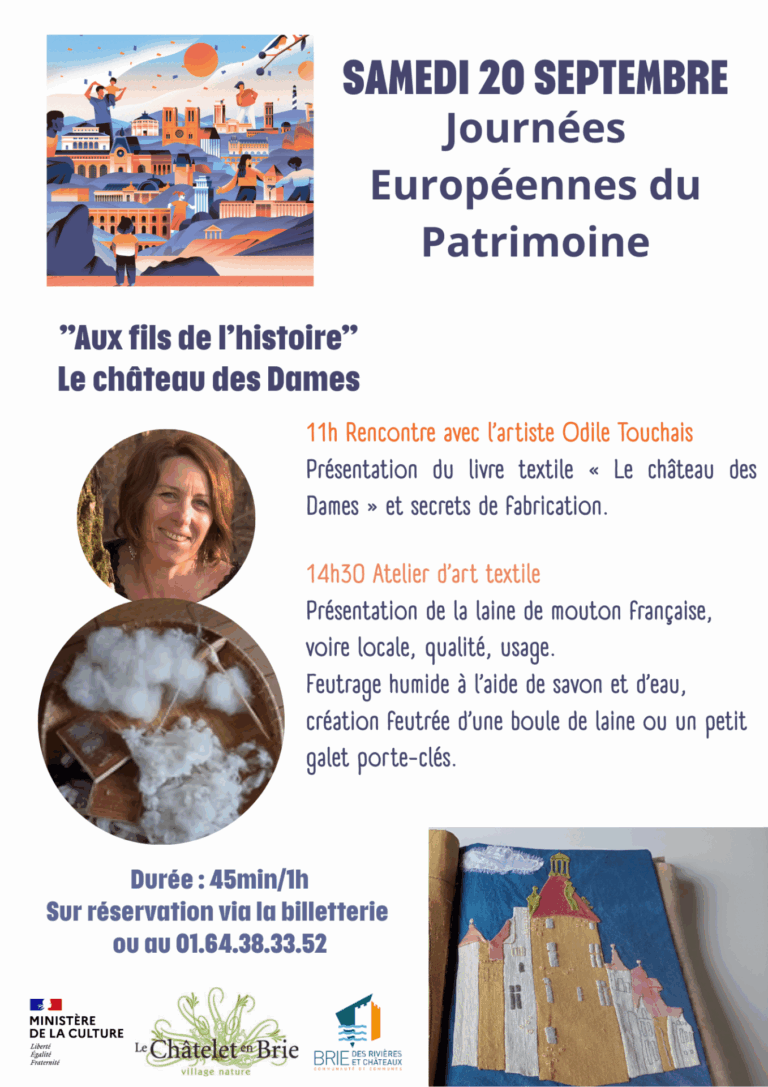 Journées européennes du patrimoine – Le Châtelet-en-Brie