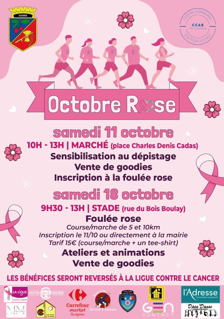 Octobre Rose à Guignes