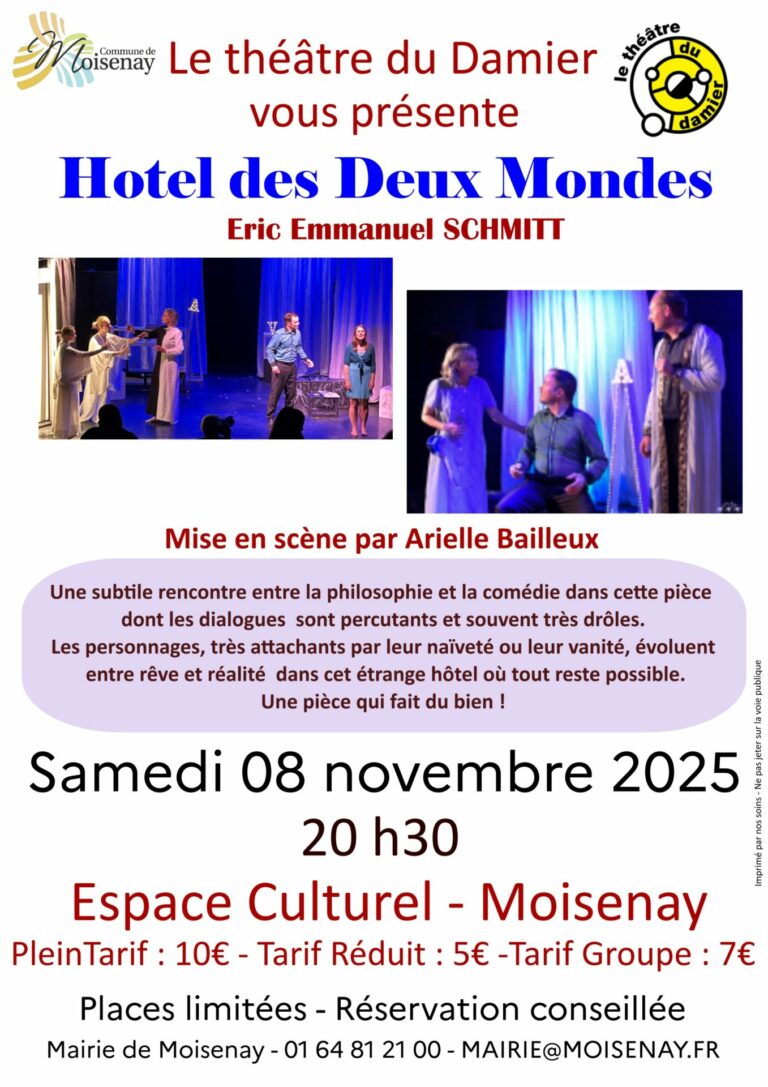 AFFICHE SOIREE THEATRE
