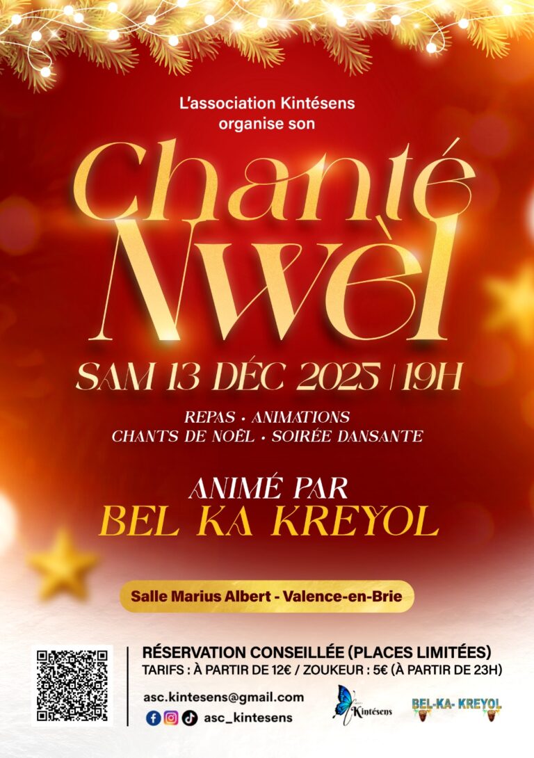 Soirée Chanté Nwèl à Valence-en-Brie