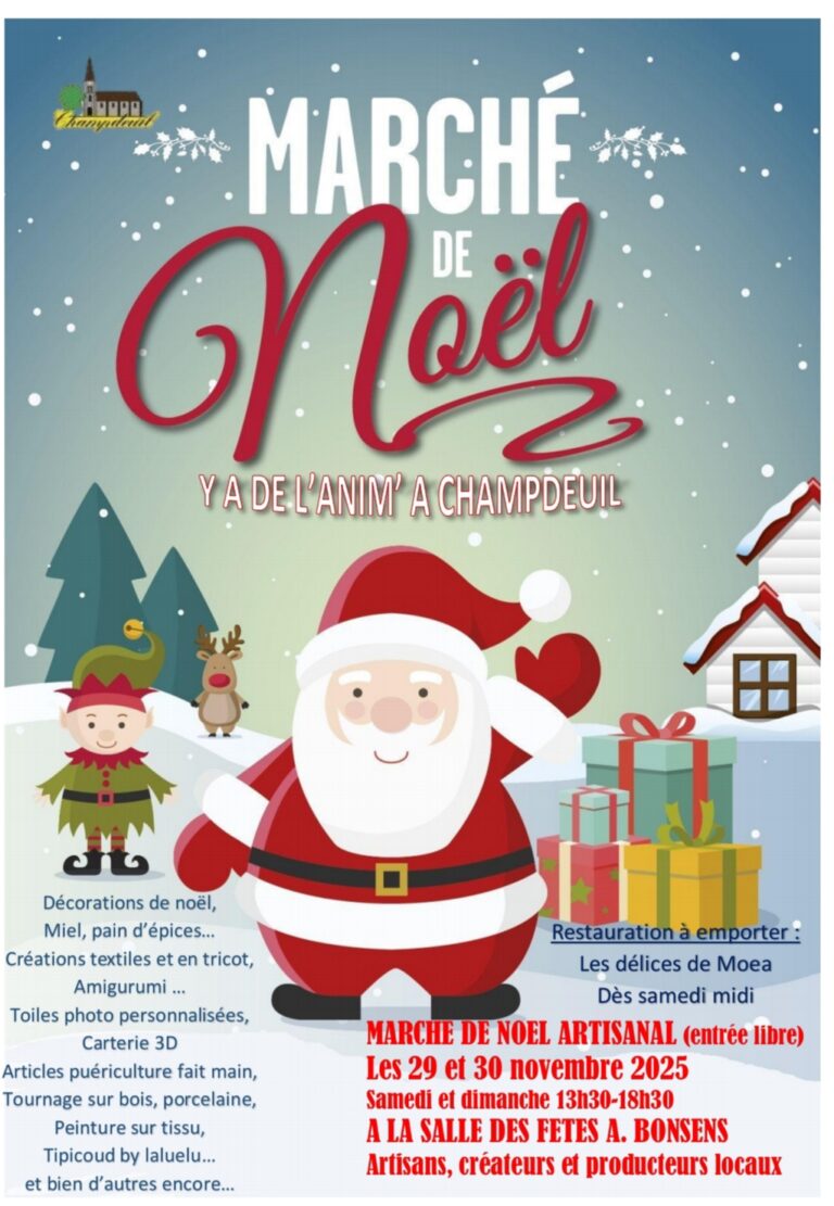 Marché de Noël de Champdeuil