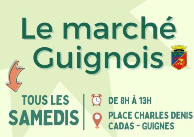 Marché hebdomadaire Guignois_Guignes