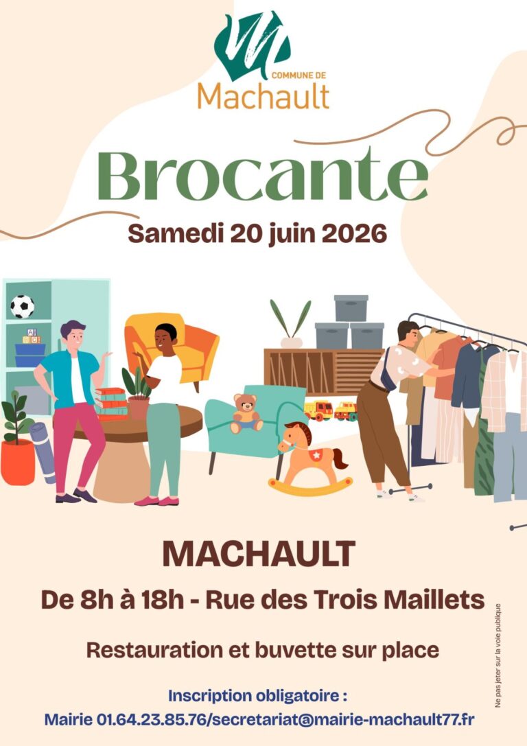 Brocante à Machault