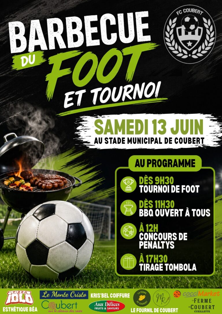 affiche tournoi de foot