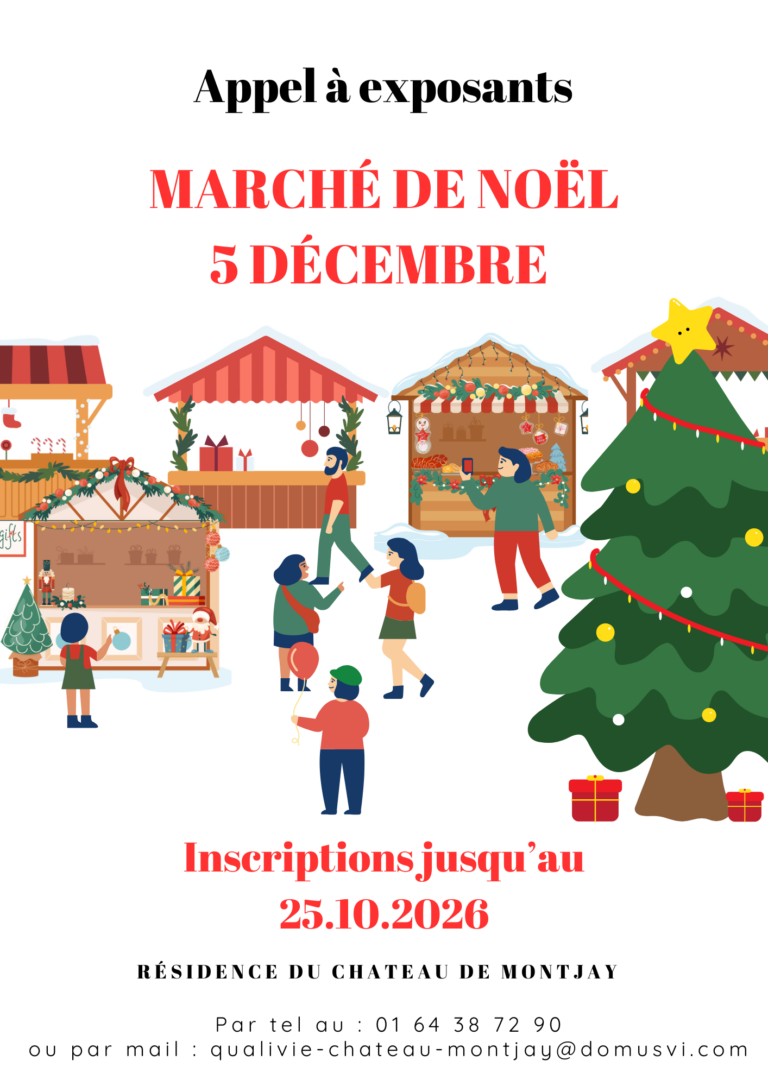 Appel à exposant Marché de Noël
