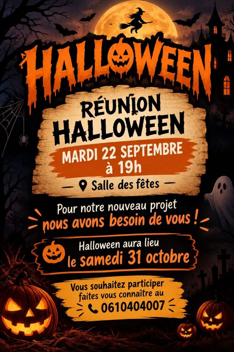 Halloween se prépare à Échouboulains