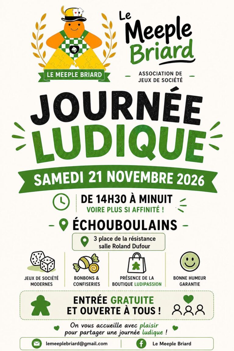 Journée ludique Le Meeple Briard
