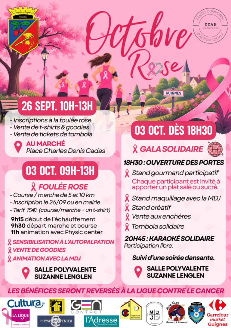 Octobre rose à Guignes