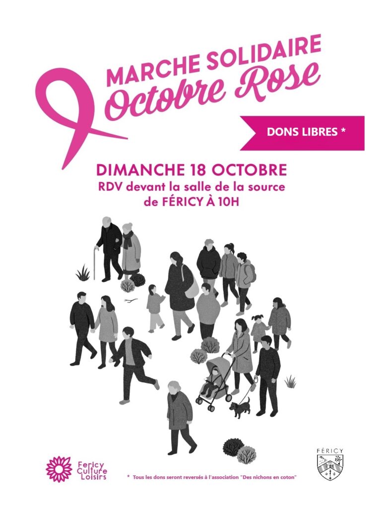 Octobre Rose : Marche solidaire à Féricy